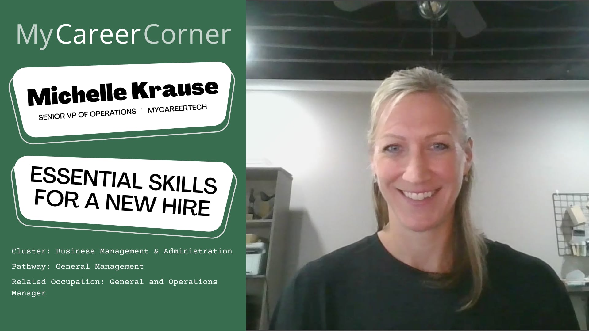 Essential Skills for a New Hire with Michelle Krause